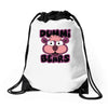 dummi bears Drawstring Bags