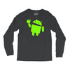 android eats apple Long Sleeve Shirts
