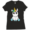 unicorn Ladies Fitted T-Shirt