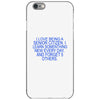 i love being a senior citizen iPhone 6/6s Case