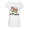 hard corg Maternity Scoop Neck T-shirt