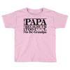 papa Toddler T-shirt
