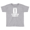 novelty funny humor tee graphic Toddler T-shirt