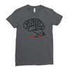 singletrack mind mens mountain bike Ladies Fitted T-Shirt