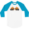 pumpkin boobs 3/4 Sleeve Shirt