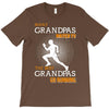 the best grandpas go running T-Shirt