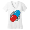 akira pill 2 Women's V-Neck T-Shirt