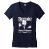 bernie sanders for president 2016 (2) Women's V-Neck T-Shirt