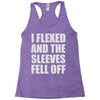 weight lifting gym fitness training Racerback Tank