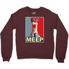 beaker meep poster, ideal birthday gift or present Crewneck Sweatshirt