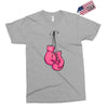 boxing gloves breast cancer Exclusive T-shirt