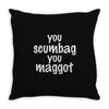 mums Throw Pillow
