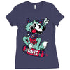 foxes Ladies Fitted T-Shirt
