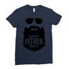 happy father's day Ladies Fitted T-Shirt