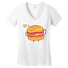 big buns Women's V-Neck T-Shirt