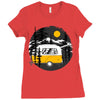 camper van Ladies Fitted T-Shirt