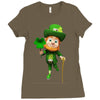 DABBİNG LEPRECHAUN Ladies Fitted T-Shirt
