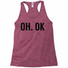 oh ok awesome Racerback Tank