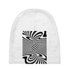 optical illusion Baby Beanies