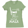part time ninja Ladies Fitted T-Shirt