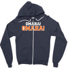 omaha omaha Zipper Hoodie