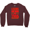 legends are born in 1986 hoodie Crewneck Sweatshirt