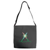 christmas lightsabers Adjustable Strap Totes