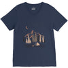 night in the forest V-Neck Tee