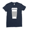 coffee (2) Ladies Fitted T-Shirt