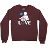 portal true love   aperture lab video gamer teleport online pc goal te Crewneck Sweatshirt
