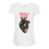 christmas in my heart Maternity Scoop Neck T-shirt