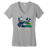 cupman and robin Women's V-Neck T-Shirt