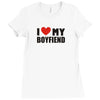 Gift For Girlfriend French Terry Ladies Fitted T-Shirt