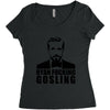 ryan fucking gosling Women's Triblend Scoop T-shirt
