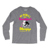 my pitbull is a sweetheart Long Sleeve Shirts