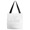 i know i am difficult ski mountain Tote Bags