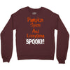 pumpkin spice and everything spooky Crewneck Sweatshirt