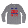 2nd amendment in use Long Sleeve Shirts