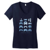 control freak Women's V-Neck T-Shirt