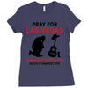 Pray for Las Vegas, Route 91 Harvest 2017 Ladies Fitted T-Shirt