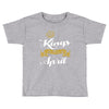 kings are born in april Toddler T-shirt