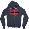 survivin' Zipper Hoodie