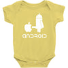 android robot spoof Baby Onesie