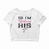 i stole her heart Crop Top