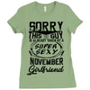 This Guy Is Taken By A Super Sexy November Girlfriend Ladies Fitted T-Shirt