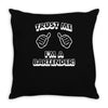 trust me i'm a bartender Throw Pillow
