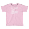how to golf best trending Toddler T-shirt