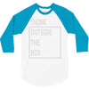 think outside the box 3/4 Sleeve Shirt