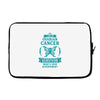 I am a Ovarian Cancer Survivor - What's Your Superpower? Laptop sleeve