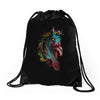 zombie horse new Drawstring Bags